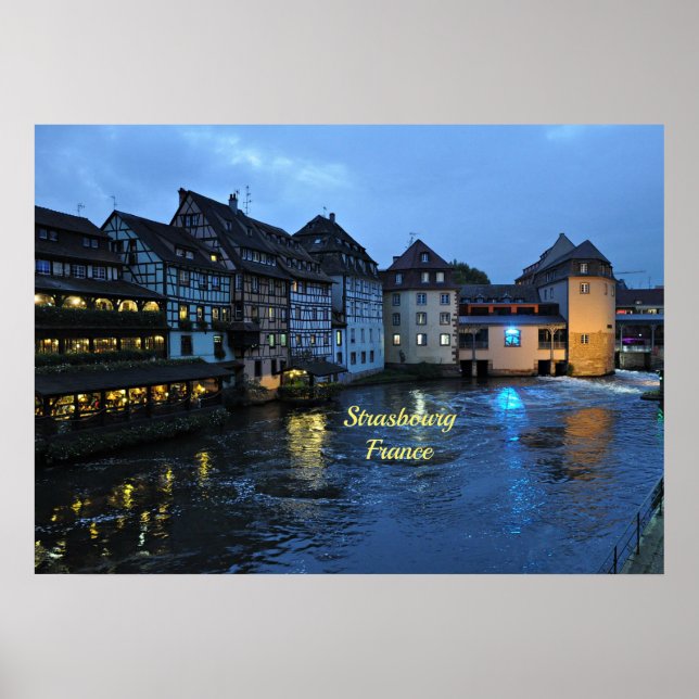 Poster Belle Strasbourg, France (Devant)