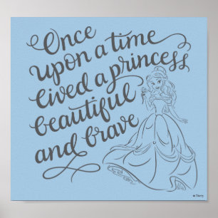 Poster Belle  Une Fois