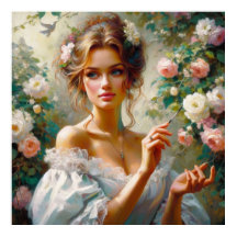 Belle Victorienne avec Rose