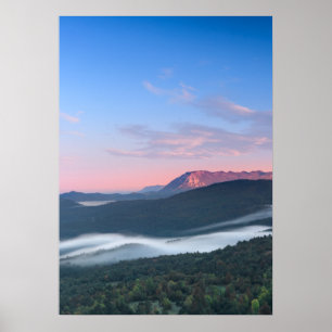 Poster Belle vue sur Nanos depuis Šilentabor