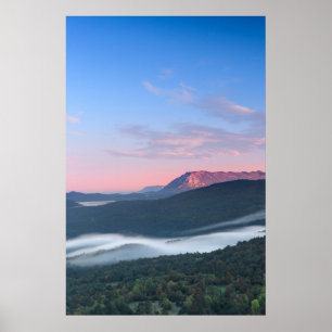 Poster Belle vue sur Nanos depuis Šilentabor