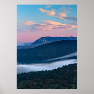 Poster Belle vue sur Nanos depuis Šilentabor