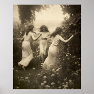 Poster Belles filles vintages