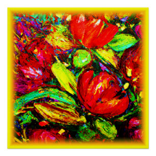 Poster "Belles Fleurs" Beau Art. Acheter Maintenant