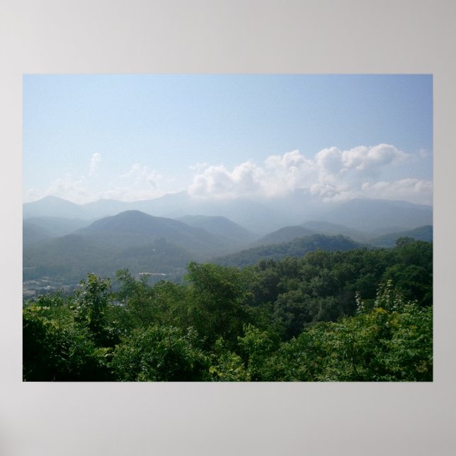 Poster Belles montagnes Smokey (Devant)