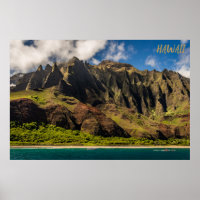 Belles monts Hawaii