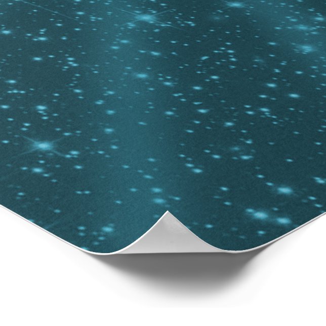 Poster Belles notes musicales réunies en coeur (Coin)