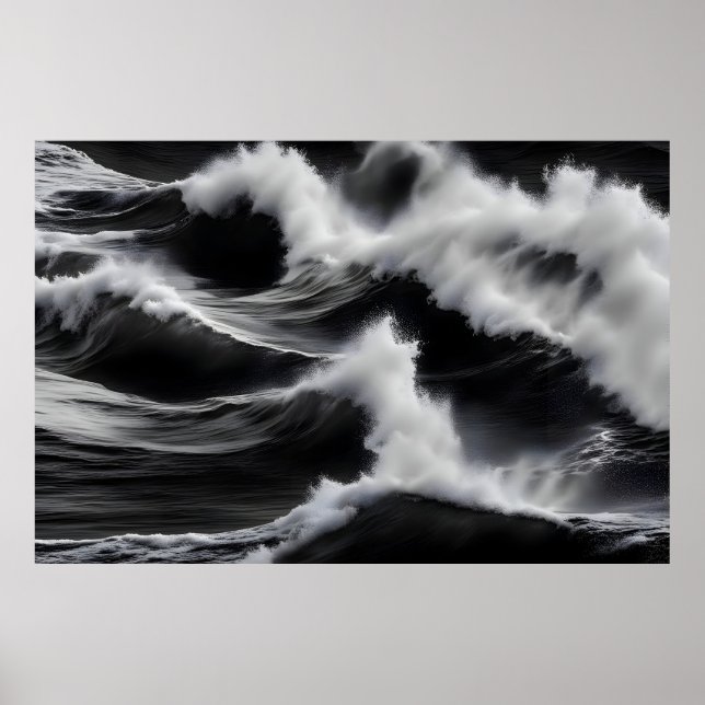 Poster Belles vagues (Devant)