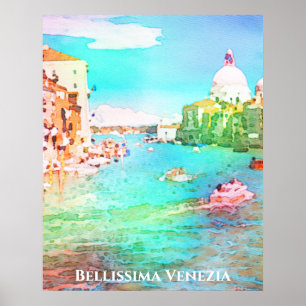 Poster ** Bellissima Italien Venise Venezia Soft