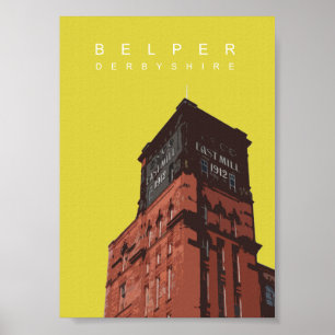 Poster Belper North Mill