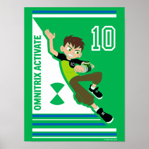 Poster Ben Tennyson Athletic Graphic