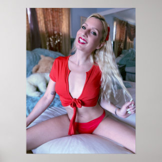 Poster Bendy Barbie Red Smile