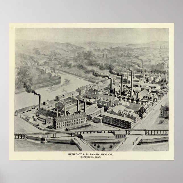 Poster Benedict & Burnham Mfg Co (Devant)
