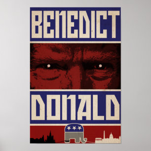 Poster "Benedict Donald"