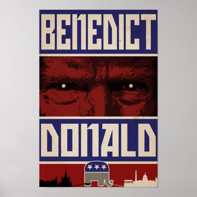 Poster "Benedict Donald" (Devant)