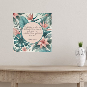 Poster Bénédiction de l'essence tropicale