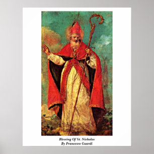 Poster Bénédiction de Saint-Nicolas par Francesco Guard