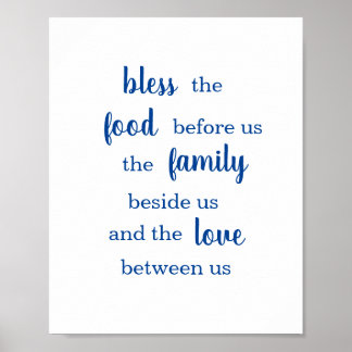 Poster Bénédiction mariage