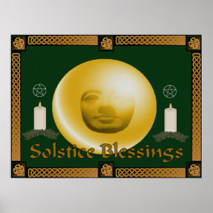 Poster Bénédiction solstice