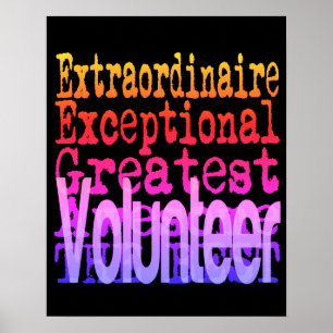 Poster Bénévole Extraordinaire