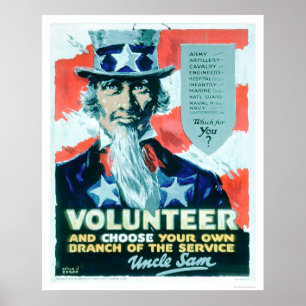 Poster Bénévoles et choisissez votre succursale (US02082)