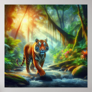 POSTER BENGAL TIGER 2
