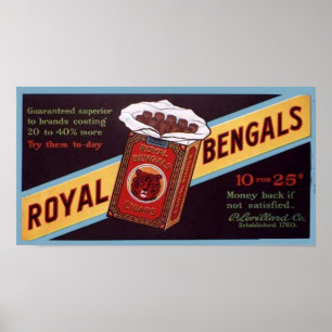 Poster Bengale royal