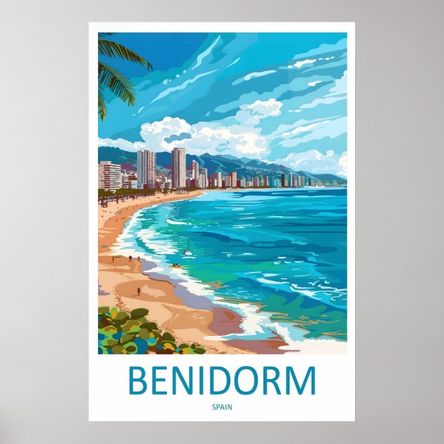 Poster Benidorm 1 (Devant)