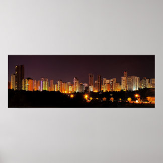 Poster Benidorm par nuit