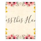 Bénissez-vous cette maison