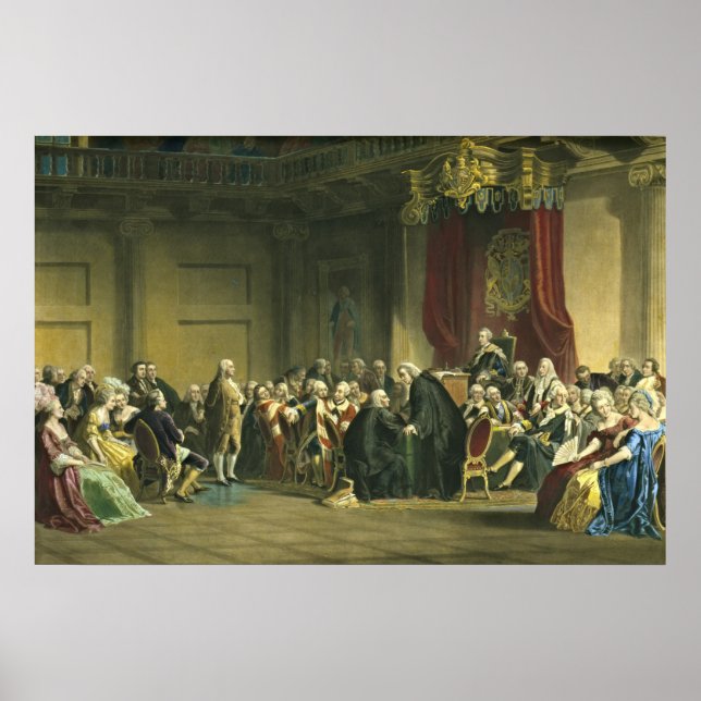 Poster Benjamin Franklin 1868 (Devant)
