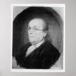 Poster BENJAMIN FRANKLIN par Charles Willson Peale