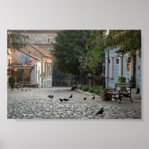 Poster Beograd Skadarlija Srbija