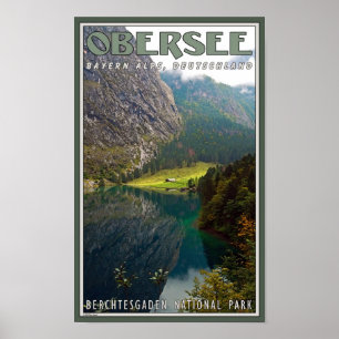 Poster Berchtesgaden - Obersee