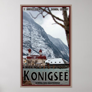 Poster Berchtesgaden - St Bartholomew