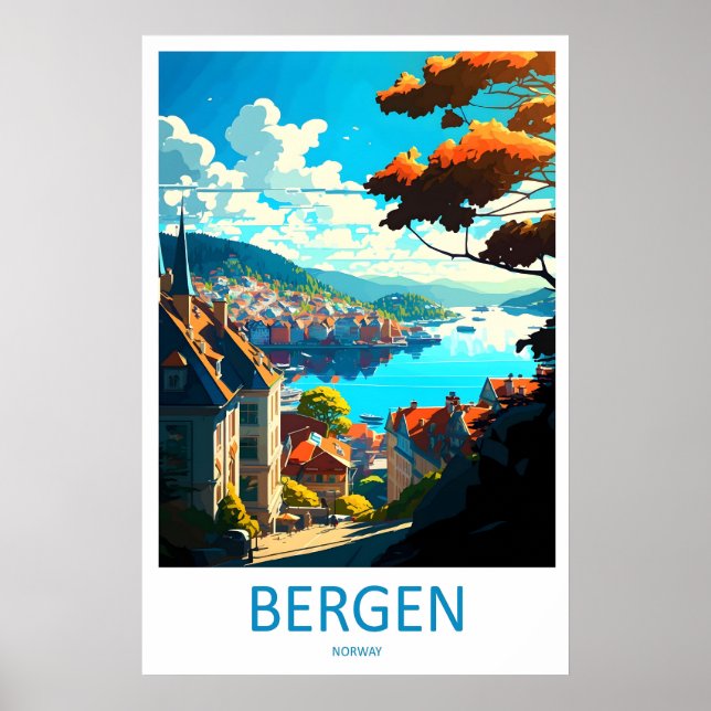 Poster Bergan 2 (Devant)