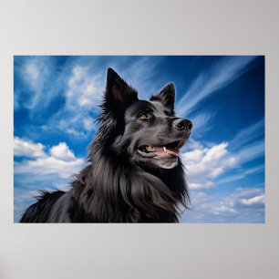 Poster Berger belge Groenendael