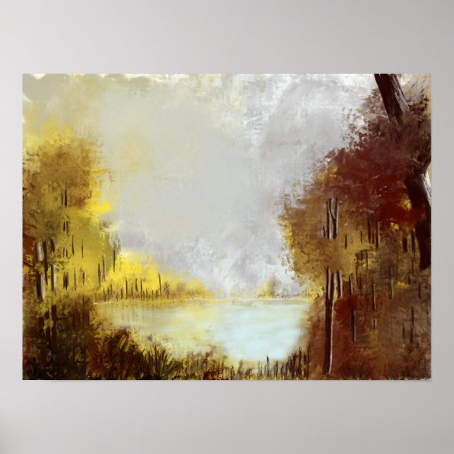 Poster Bergsee (Devant)