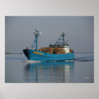 Bering Sea, Crab Boat en havre néerlandais, AK