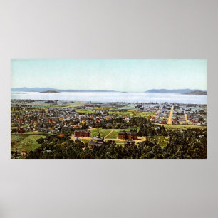 Poster Berkeley San Francisco la Californie