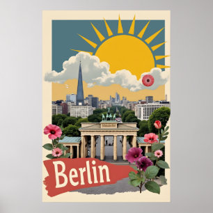 Poster Berlin, Allemagne