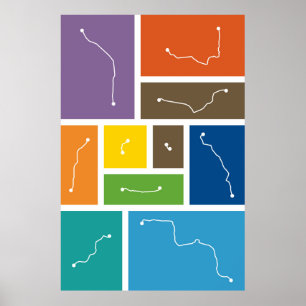 Poster Berlin - Palettes de transit