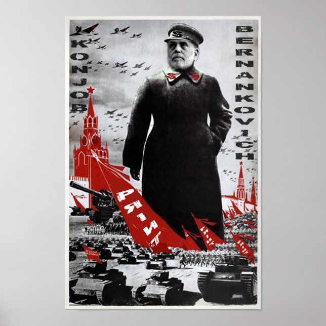 Poster Bernankovich Konjob (Devant)