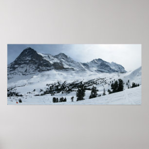Poster Berner Oberland en hiver