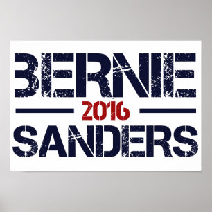 Poster Bernie Sanders 2016