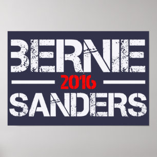 Poster Bernie Sanders 2016