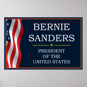 Poster Bernie Sanders Président V3