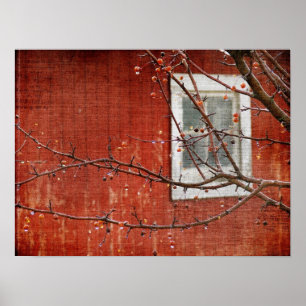 Poster Berries et Grange