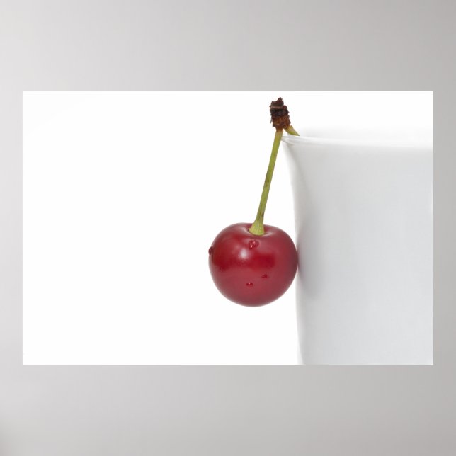 Poster Berry Red Cherry (Devant)