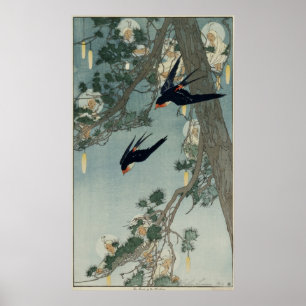 Poster Bertha Boynton Lum The land of the bluebird